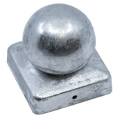 Afdekkap Paalkop Verzinkt 70x70 mm