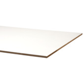 MDF wit lakdraagfolie 244x122cm 10 mm