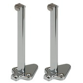 Plieger planchethouders chroom 2 stuks