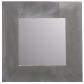 Plieger dual spiegel geborsteld aluminium 40 x 40 cm