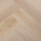 Kleurstaal Le Noir & Blanc click PVC Stretto visgraat naturel eiken houtlook