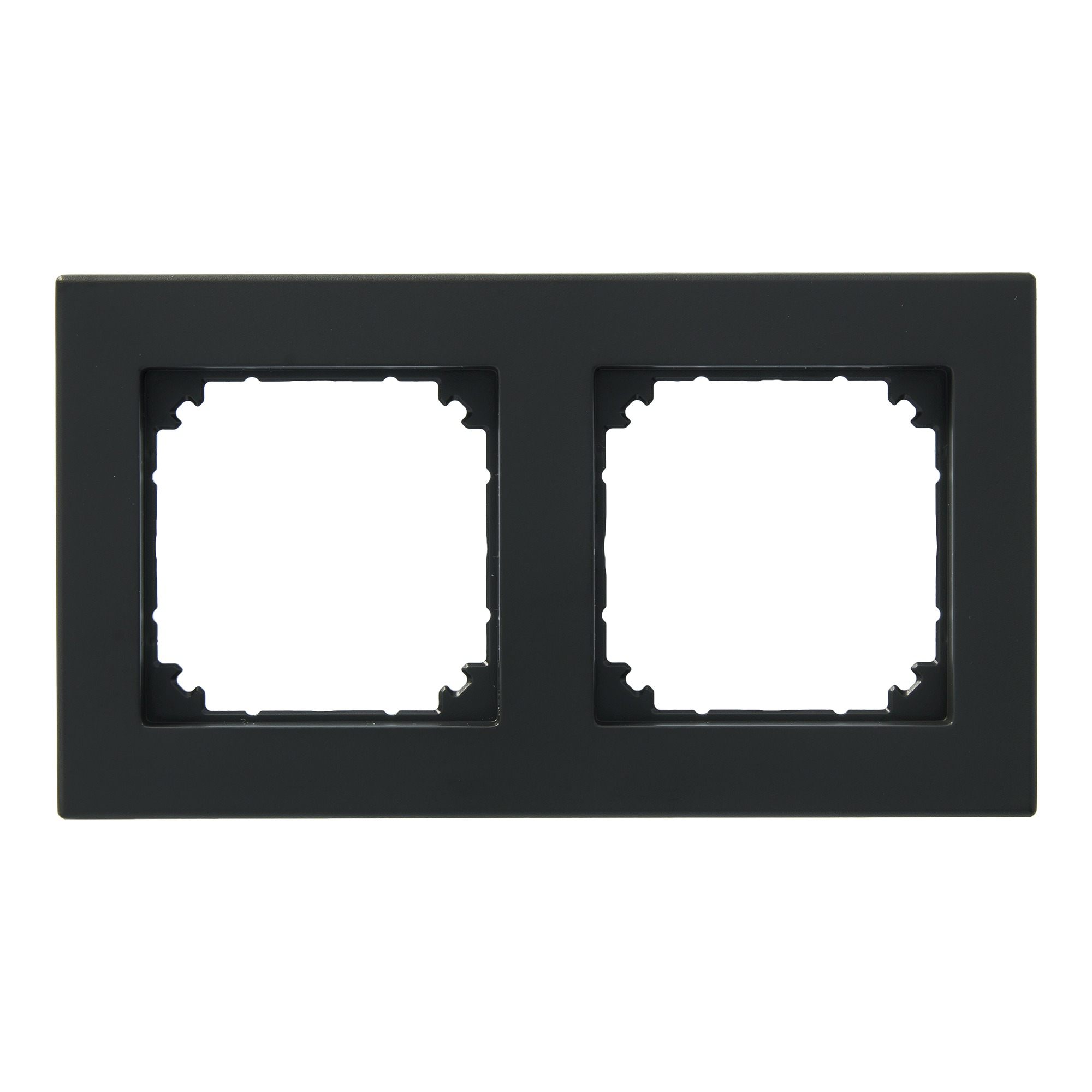 Merten Schneider System M Afdekraam 2 Voudig Antraciet merten kopen in de aanbieding