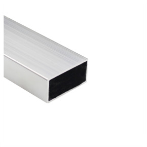 Buis rechthoekig aluminium brut 40x20x2000x1,5mm