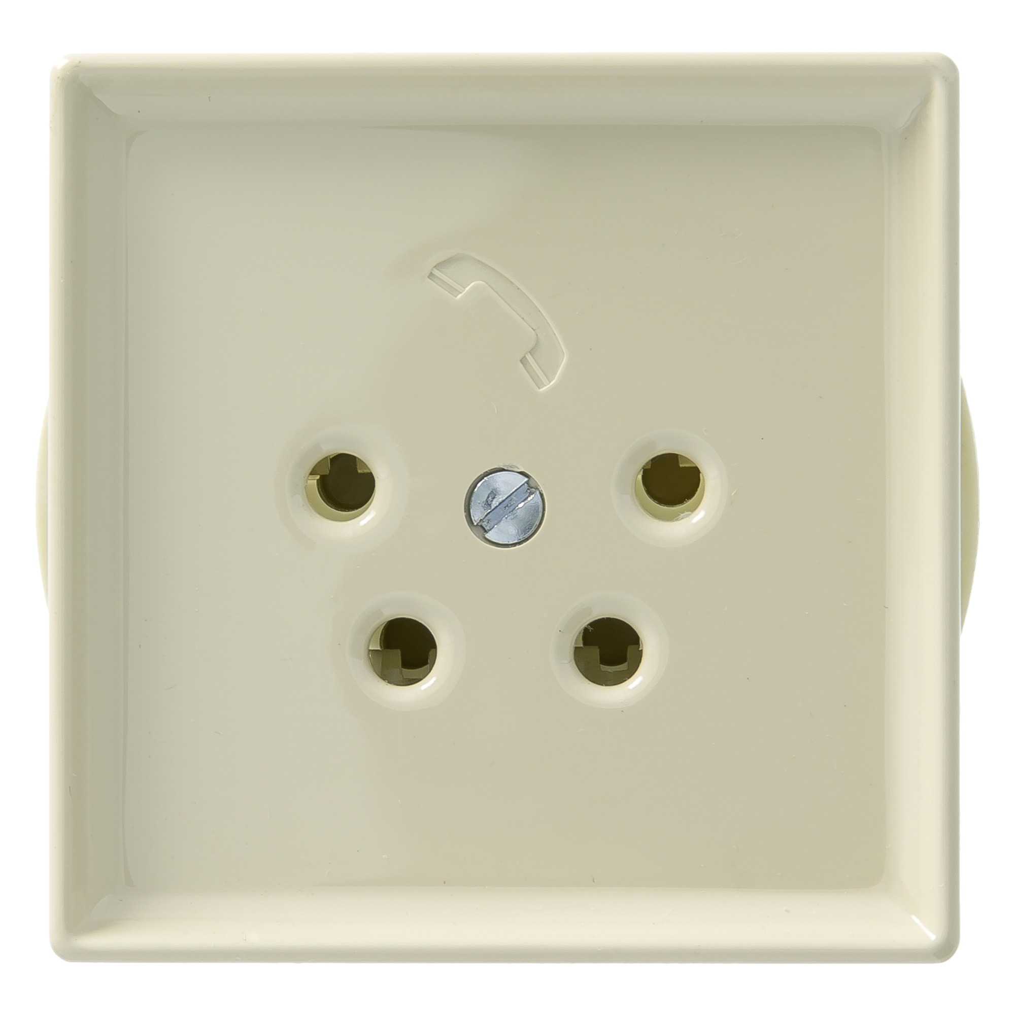 Merten Schneider Artec Stopcontact Telefonie Creme merten kopen in de aanbieding