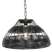 Solar hanglamp zwart