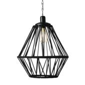 Solar hanglamp zwart