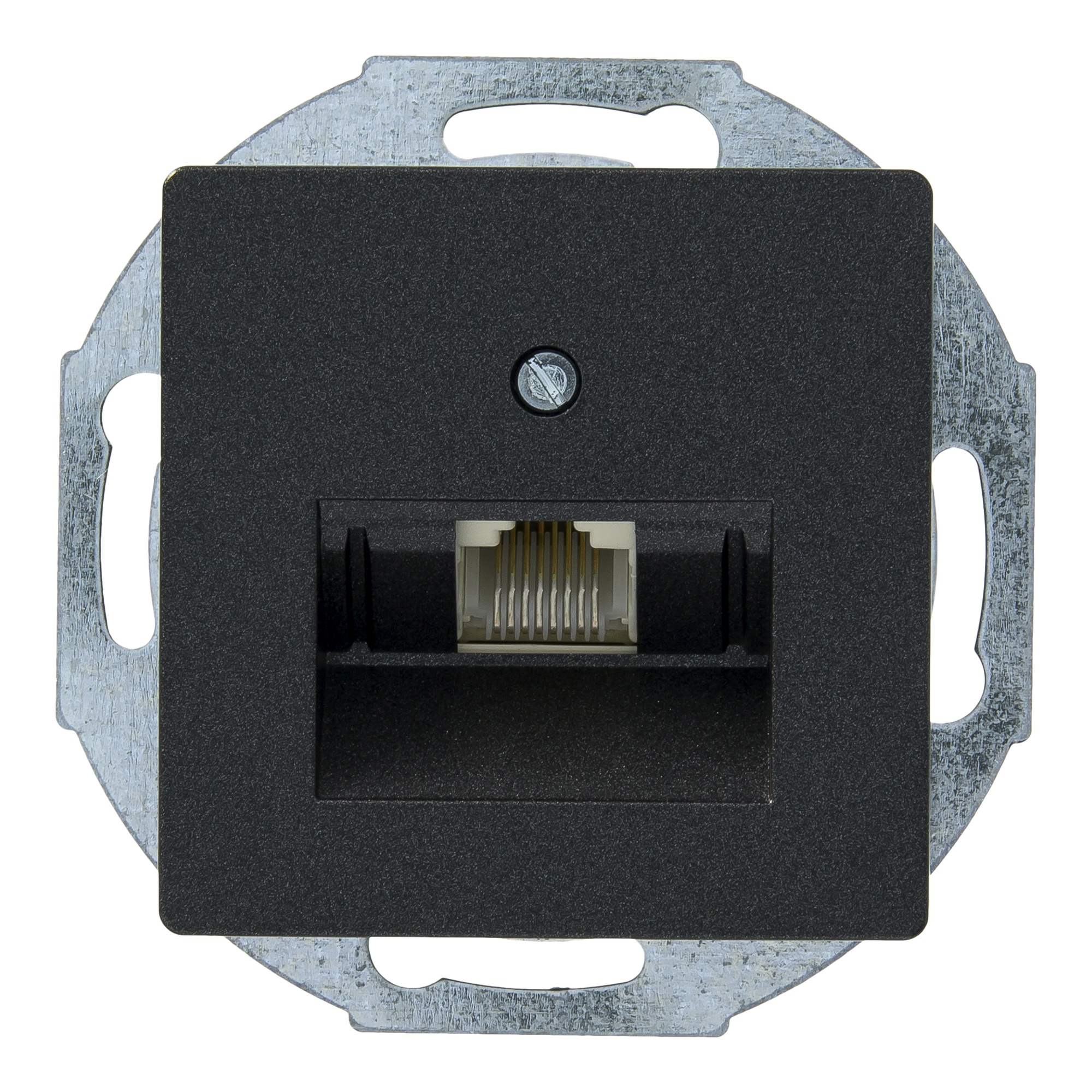 Siemens Delta Stopcontact Telefoniemodulair Antraciet siemens kopen in de aanbieding