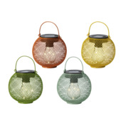 Solar lantaarn metaal multicolour per stuk