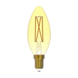 Handson gold kaarslamp E14 3,5W dimbaar