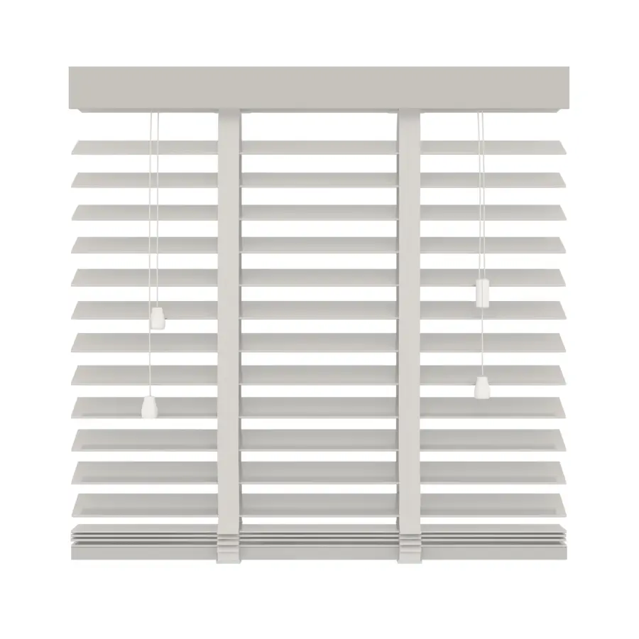 KARWEI houten jaloezie 50 mm wit (kleurnr. 944) 60x130 cm (bxh)
