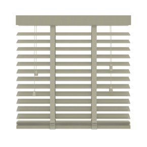KARWEI houten jaloezie 50 mm leem (kleurnr. 945) 60x130 cm (bxh)