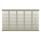 KARWEI houten jaloezie 50 mm leem (kleurnr. 945) 140x180 cm (bxh)