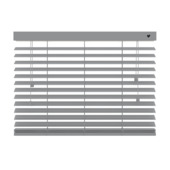 vtwonen houten jaloezie 50 mm grijs (kleurnr. 956) 100x180 cm (bxh)