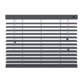 vtwonen houten jaloezie 50 mm basalt (kleurnr. 955) 120x180 cm (bxh)