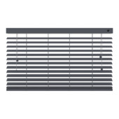 vtwonen houten jaloezie 50 mm basalt (kleurnr. 955) 140x180 cm (bxh)