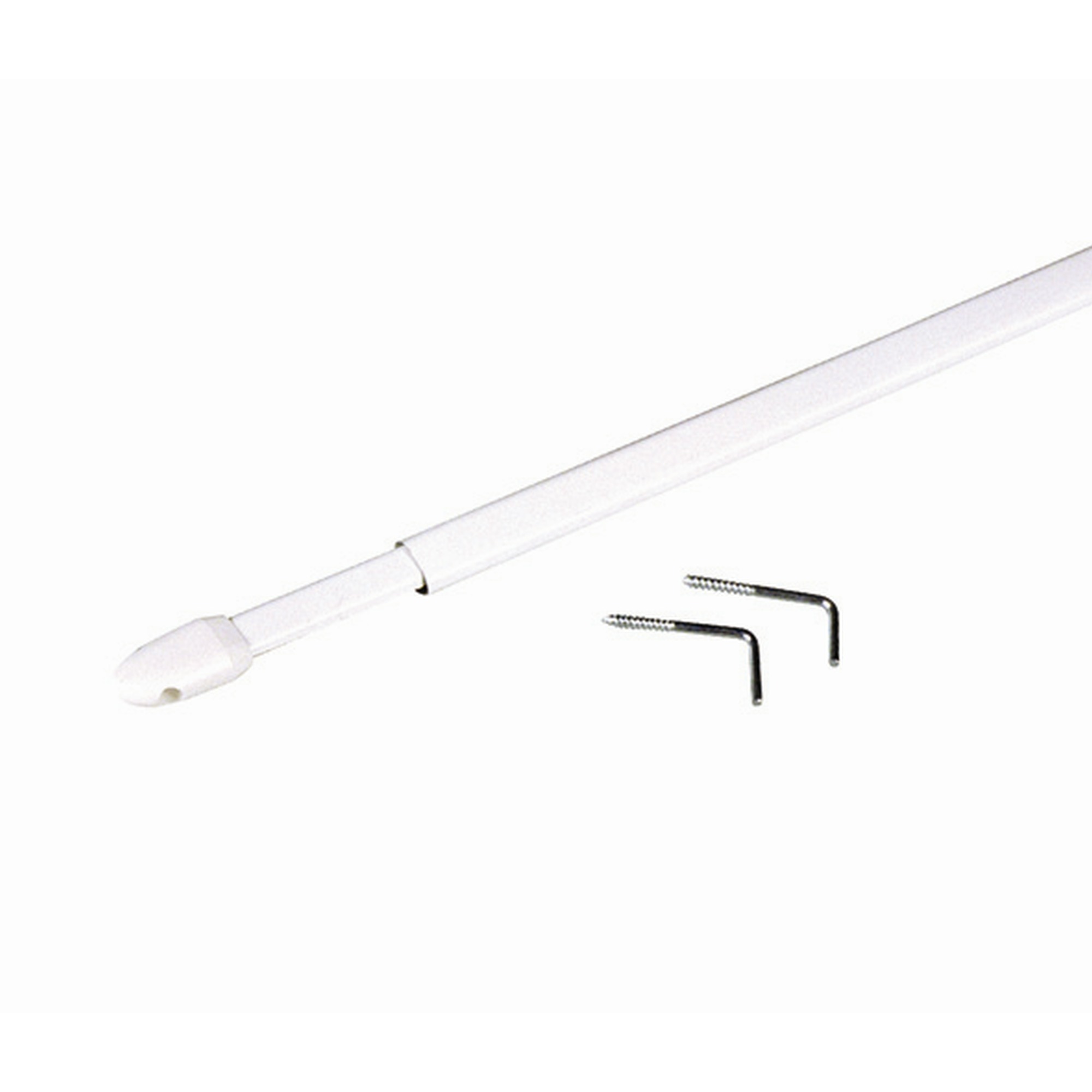 Intensions Roede Set Vitrage Wit Uitschuifbaar 60 90 intensions kopen in de aanbieding