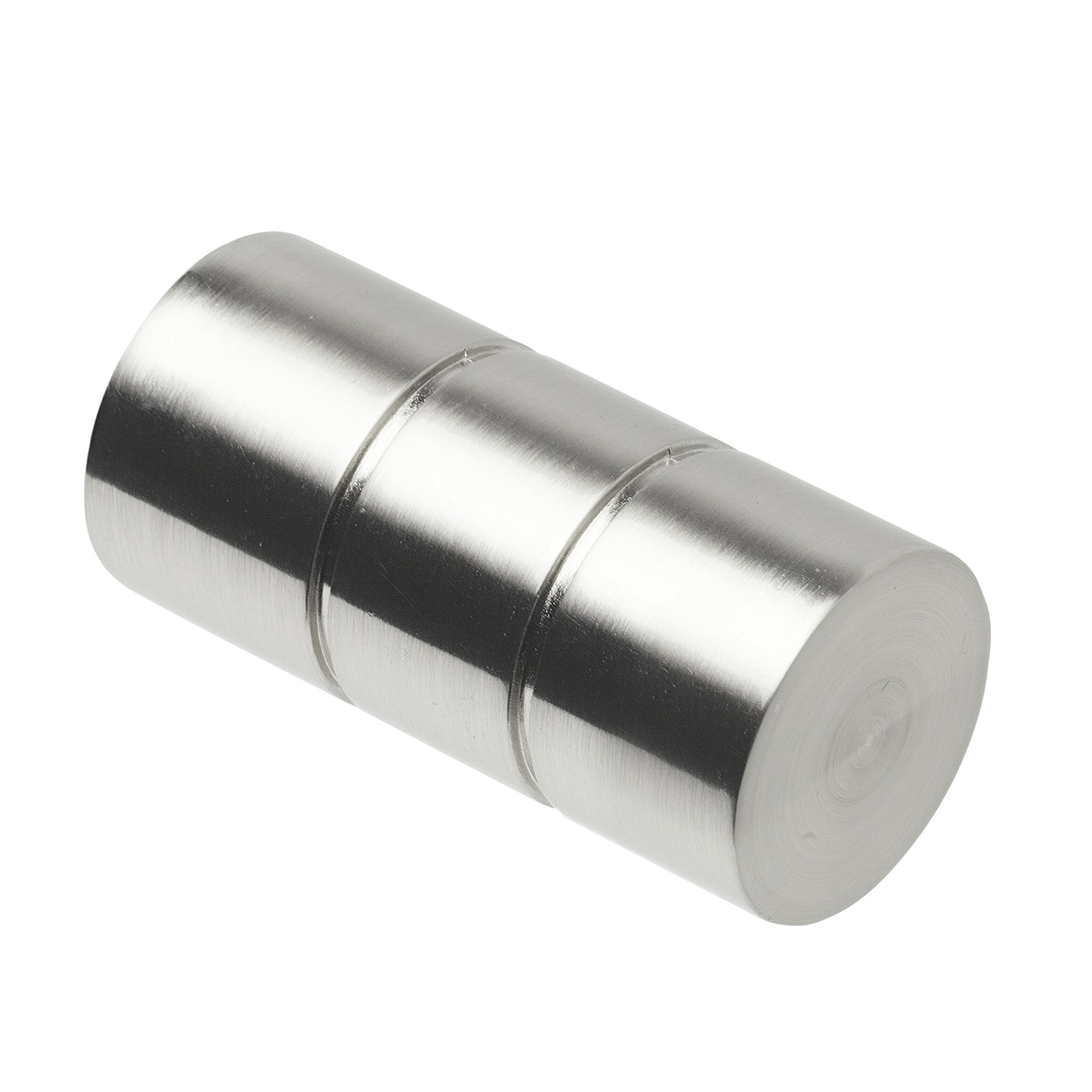 Intensions Gordijnroede O28 Mm Rvs Look Knop Cilinder 2 Stuks intensions kopen in de aanbieding