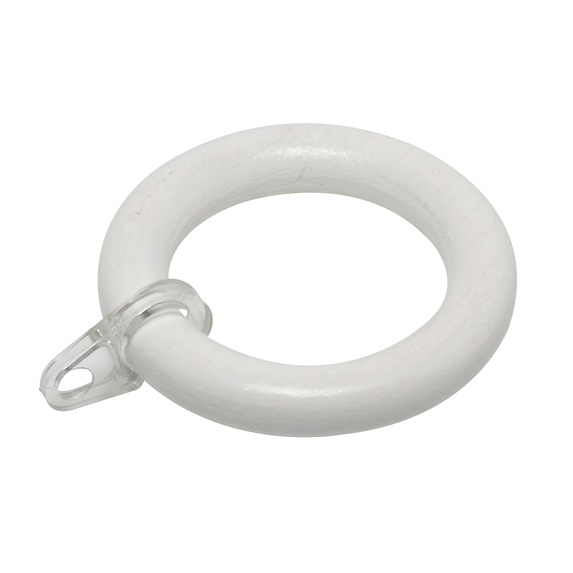 Intensions Gordijnroede O28 Mm Wit Hout Ring 6 Stuks intensions kopen in de aanbieding