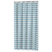 Sealskin Douchegordijn Motif Petrol 180x200 cm