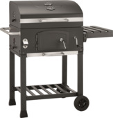 Jamestown houtskool barbecue grijs 103x104.5x63 cm