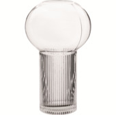 Vaas glas transparant 27,5 cm