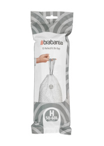 Brabantia PerfectFit Vuilniszakken - 50/60 l - Code H - 10 stuks