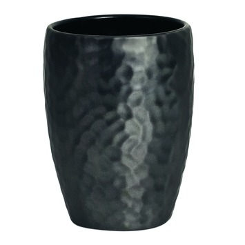 Spirella Darwin Hammered beker zwart