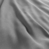 Stofstaal James geschuurd grijs