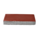 Betontegel 15x30x4,5 cm rood