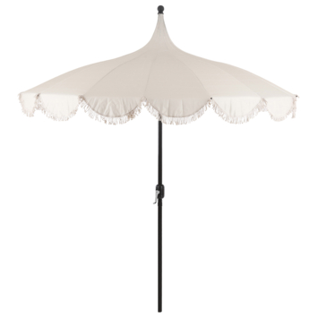 server Ritueel Vorming Parasol Creme 235x220 cm kopen? parasols | Karwei