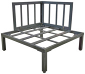 Karwei Hoek palletframe Venda 80x80 cm aanbieding