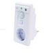 Profile schemerschakelaar en bewegingsmelder 2-in-1 plug-in wit