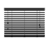 KARWEI aluminium jaloezie 50 mm matzwart (kleurnr. 320) 100x180 cm (bxh)