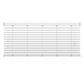 KARWEI aluminium jaloezie 50 mm matwit (kleurnr. 957) 200x180 cm (bxh)