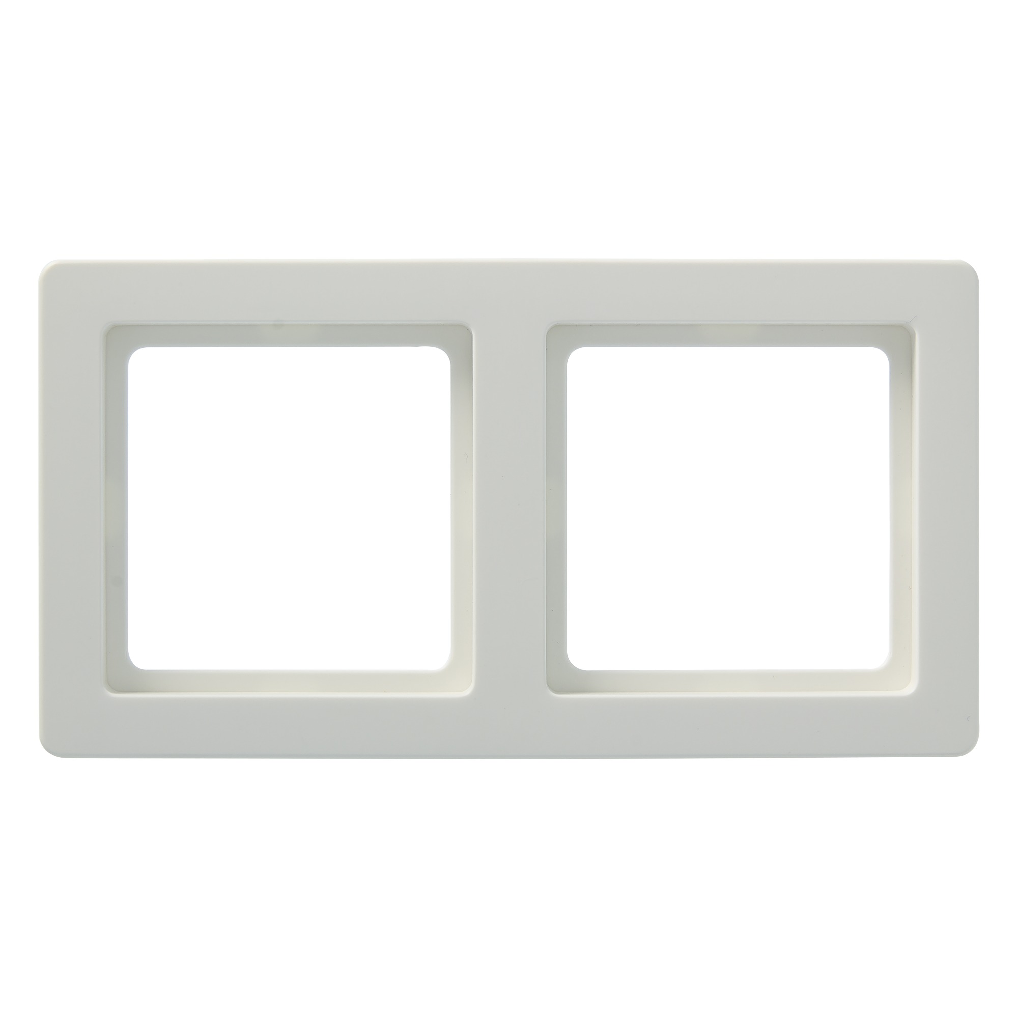 Berker Q1 Afdekraam 2 Voudig Wit berker kopen in de aanbieding