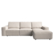 KARWEI Chaise longue Mack rechts geschuurd naturel