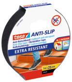 Tesa anti-sliptape zwart 25 mm x 5 m