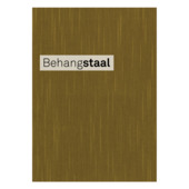 Behangstaal textielbehang oker (dessin 107381)