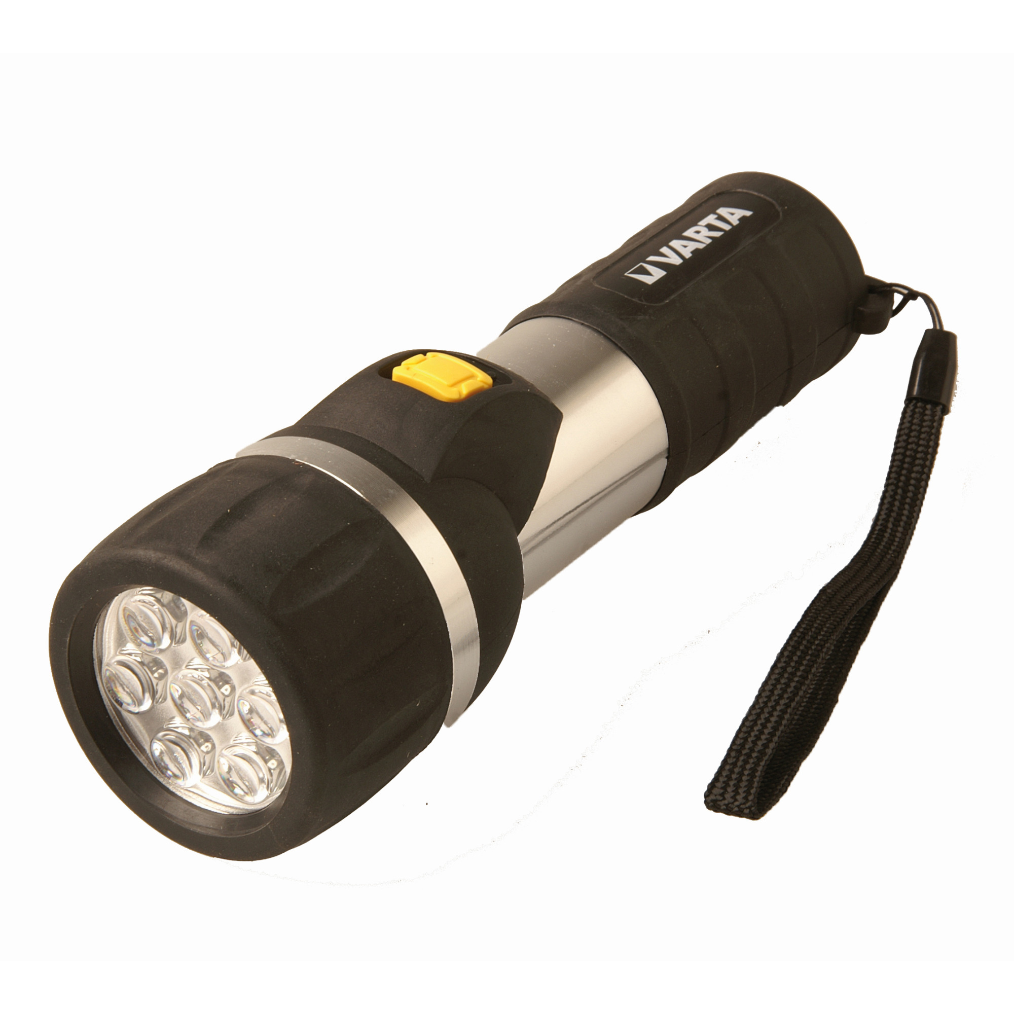 Varta Power Led Zaklamp Day Light Incl 2 D Batterijen varta kopen in de aanbieding