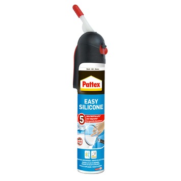 Pattex siliconenkit easy silicone easypack wit 200 ml