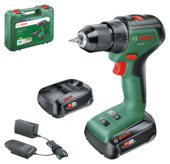 Bosch schroefboor accu UniversalDrill 18V-60 inclusief 1 uurslader en 2 accu's