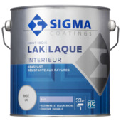 Sigma lak interieur mat basis ln 2,5 L