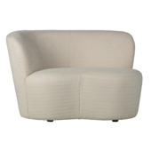 heerser Oh jee dok Fauteuil Stone rechts boucle creme kopen? fauteuils | Karwei