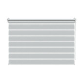 Decosol duo rolgordijn lichtdoorlatend t.b.v. draaikiepraam wit (kleurnr. 412) 127x160 cm (bxh)