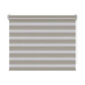 Decosol duo rolgordijn lichtdoorlatend t.b.v. draaikiepraam grijs (kleurnr. 4313) 87x160 cm (bxh)