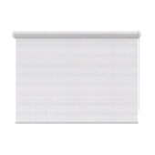 KARWEI duo rolgordijn lichtdoorlatend wit (kleurnr. 4500) 140x160 cm (bxh)