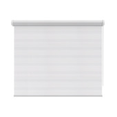 KARWEI duo rolgordijn lichtdoorlatend wit (kleurnr. 4500) 100x210 cm (bxh)