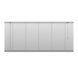 KARWEI aluminium jaloezie 25 mm zilver (221) 240 x 250 cm (bxh)