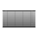 KARWEI aluminium jaloezie 25 mm mat zwart (320) 160 x 250 cm (bxh)