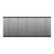 KARWEI aluminium jaloezie 25 mm mat zwart (320) 240 x 250 cm (bxh)